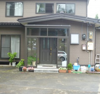 K様邸 玄関風除室工事のリフォーム後画像